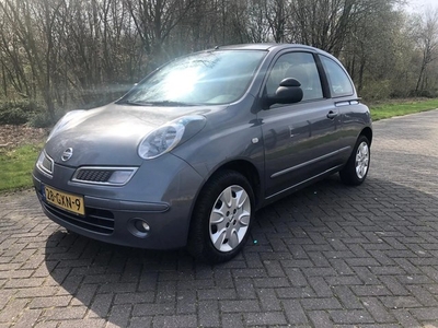 Nissan Micra 1.2 80pk Acenta invaliden auto met Gas en