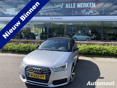 Audi A1 Sportback 1.0 TFSI Advance Airco - Parks-A - Navi - Radio/CD/SD - MFL-Stuurwiel - LMV - L-Bekl./Alcantara - CD+AB - Ramen E-V+A