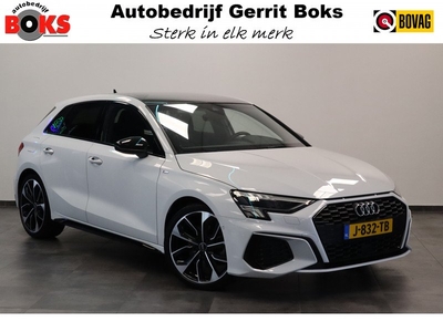 Audi A3 Sportback 35 TFSI S edition 19 LMV. Panoramadak , VCP, B&O geluidsinstallatie,