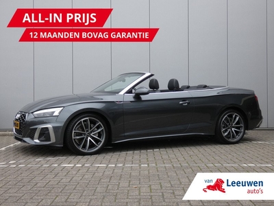 Audi A5 Cabriolet | 40 TFSI S Line | Virtual cockpit | Half leder | Parkeercamera | 19