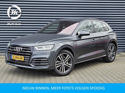 Audi Q5 55 TFSI e quattro S Line Plug In Hybrid 367pk PHEV | Luchtvering | Virtual | Massage | 360 camera | Apple Carplay | Keyless | Navi Plus | DAB | 20