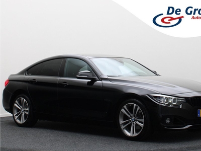 BMW 4 Serie Gran Coupé 418i High Executive Automaat LED, Camera, Leer, Navigatie, Head-Up, Cruise, Stoelverw., 18''