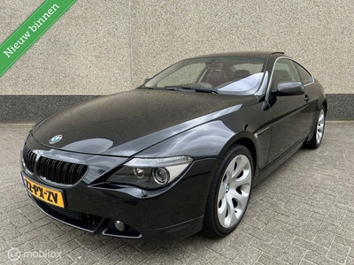 BMW 6-serie 645Ci S Aut Xenon Panorama Leer Navi NL Auto Apk