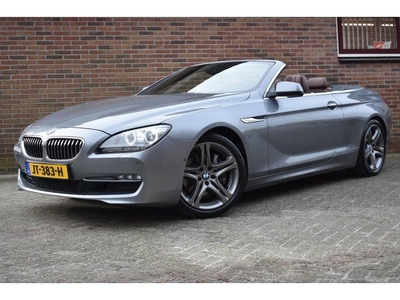 BMW 6-serie Cabrio 640i High Executive '11 Xenon Leder