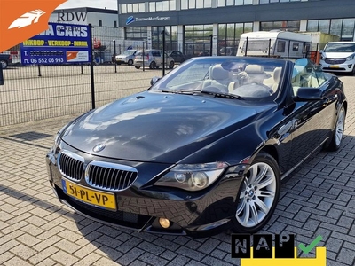 BMW 6-serie Cabrio 645Ci S NL AUTO { VASTE PRIJS } NAP