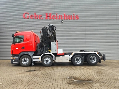 FASSI F800XP 6 x Hydr. Frontabstutzung Jip 7 x Hydr. Scania