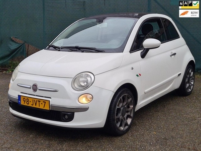 Fiat 500 1.2 *LEDER/PANO* in zeer goede staat!