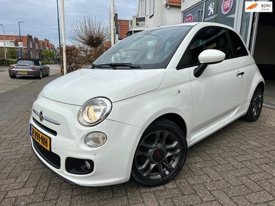 Fiat 500 1.2 Lounge SportLederen BekledingAutPDCAlarm