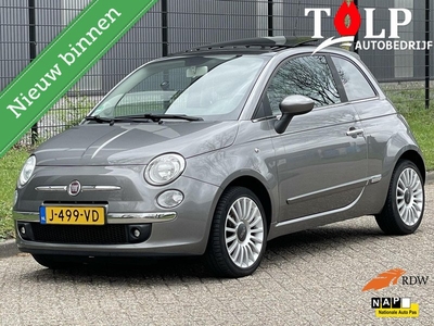 Fiat 500 1.2 Naked Sport 2009 Leder Pano Schuifdak clima lmv