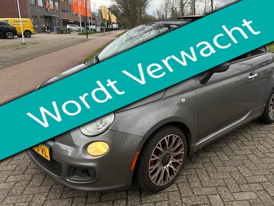 Fiat 500 1.4-16V 102pk VOLAUTOMAAT UNIEK Airco Schuifdak Historie LMV