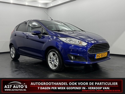 Ford Fiesta 1.0 EcoBoost Titanium X Clima, Parkeersensoren, Cruise control, Stoelverwarming