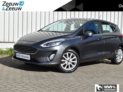 Ford Fiesta 1.0 EcoBoost Titanium |Zeer nette auto| 100 % onderhouden| Winter Pack| Achteruitrijcamera| Navigatie|