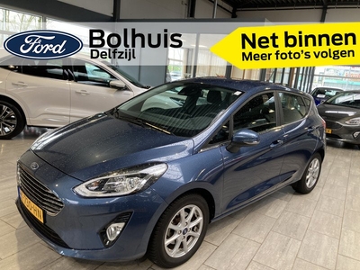 Ford Fiesta EcoBoost 125PK Hybrid Titanium Navi I Cruise I Parkeersensoren I Apple Carplay/Andr. auto