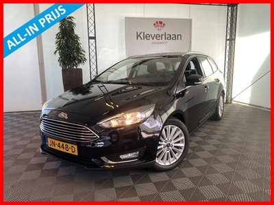 Ford FOCUS Wagon 1.0 Titanium | Navi | Bluetooth | P. Sensoren | Trekhaak | Cruise-Control | Climate Control |