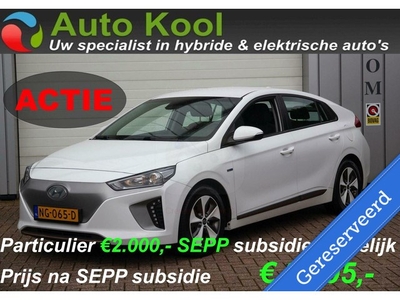 Hyundai IONIQ Comfort EV PRIJS NA SEPP 8.995 ACTIE