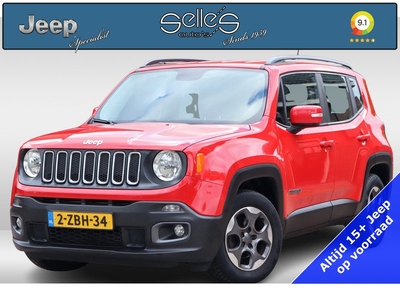 Jeep Renegade 1.4 Longitude | Navigatie | Trekhaak | Keyless | Parkeersensoren | Reservewiel