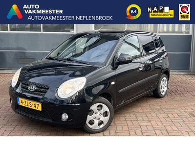 Kia Picanto 1.0 D-light Airco-5drs Bj 2007 Km 159.00 Dealer onderhouden