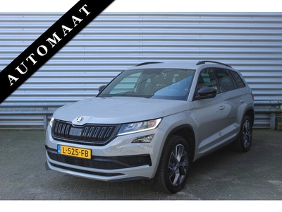 Škoda Kodiaq 1.5 TSI Sportline Business 7p. DSG7 NL-Auto NAP Clima Cruise Navi Camera Dig. Cockpit Trekhaak 1800kg