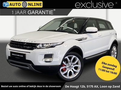 Land Rover Range Rover Evoque 2.0 Si 4WD Prestige✅Panoramadak✅Stuurwielverwarming✅Stoelverwarming✅Trekhaak✅Cruise Control✅Origineel Nederlands✅