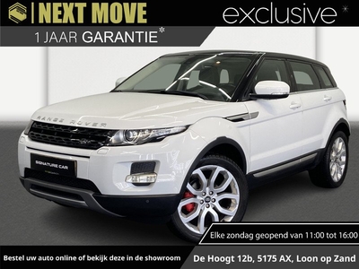 Land Rover Range Rover Evoque 2.0 Si 4WD Prestige✅Panoramadak✅Stuurwielverwarming✅Stoelverwarming✅Trekhaak✅Cruise Control✅Origineel Nederlands✅