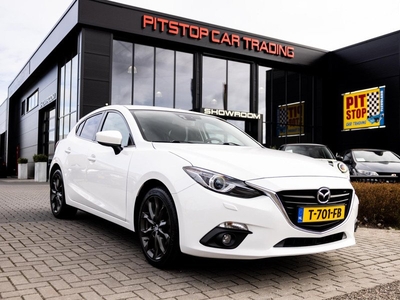 Mazda 3 2.0 SkyActiv-G 120 GT-M, Metallic, Leer, Camera, Top!!