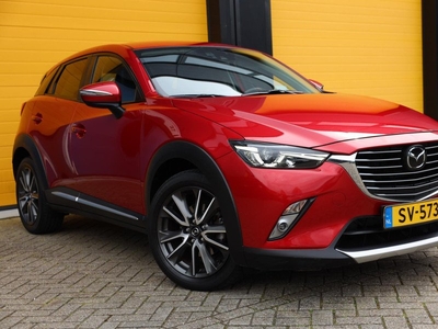 Mazda CX-3 2.0 SkyActiv-G 150 GT-M 4WD / 150PK / Bose / Leder / Head Up / Carbon / Camera / Navi / Keyless / Xenon / Allu Velgen