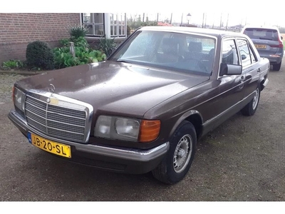 Mercedes-Benz 500 SE autom bj1982 orgineel nl historie van