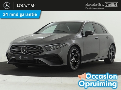 Mercedes-Benz A-Klasse 180 AMG Line | Dode hoek ass | Augmented Reality | Sfeerverlichting | Keyless Go |Stoelverwarming | LED | Navigatie |