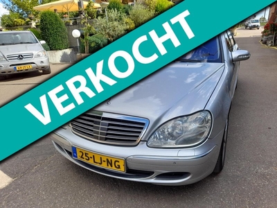 Mercedes-Benz S-klasse 600 Lang / dak / V12 / automaat / stoelverwarming / zeer nette auto/