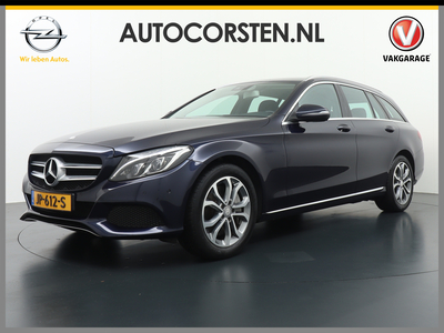 MERCEDES C-KLASSE Estate 350e Camera Elek.klep 1/2Leer Navi Stoelverw. Led Pdc Tel. Usb Cruise Isofix 17''LM Lease Edition