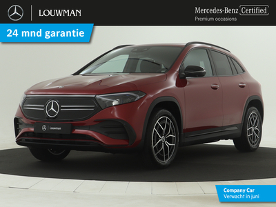 MERCEDES EQA 250+ Business Line 71 kWh | AMG Line | Business Plus pakket | Nightpakket | KEYLESS-GO comfort pakket | Nightpakket | Dodehoekassistent | Parkeerpakket met 360°-camera | EASY PACK achterklep |