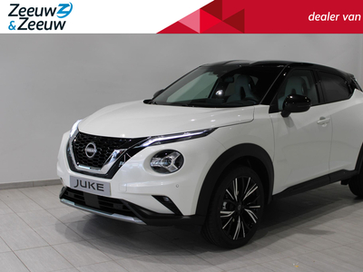 NISSAN JUKE 1.0 DIG-T N-Design | NAVIGATIE | 19 INCH VELGEN | INTERIEUR PACK LIFE STYLE WHITE|