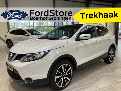 Nissan QASHQAI 1.2 115PK Tekna 100% onderhouden I Trekhaak I Pano I Full Options