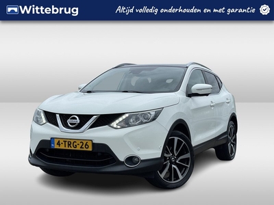 Nissan QASHQAI 1.2 DIG-T 115 Tekna | Lederen interieur | Panoramadak | Rondomzicht camera | Rijklaarprijs!