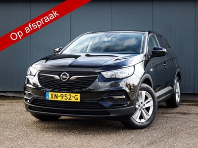 Opel Grandland X 1.2 Turbo Online Edition (131PK), 1ste-Eigenaar, Keurig-Onderh., Navigatie/Apple-Carplay/Android-Auto, Panoramadak, Parkeersensoren-V+A, IntelliLink-Pakket, Airco/Climate-Control, LM.-Velgen-17Inch, Licht-Zicht-Pakket, Lane-Assist, Privac