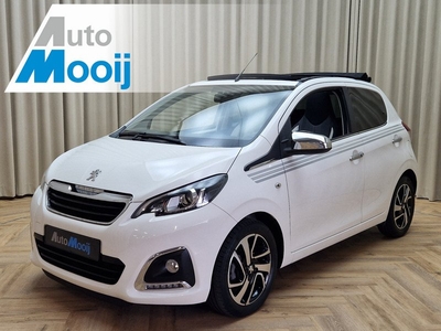 Peugeot 108 1.2 Puretech Allure TOP! *Open dak* Keyless / Navigatie / ECC Clima / Camera / Bluetooth 15'' LMV