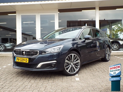 Peugeot 508 SW 2.0 BlueHDi 180pk GT | Automaat | LED | Apple Carplay | Massagestoel | Volleer | Sportstoelen | Keyless | Pano | Trekhaak