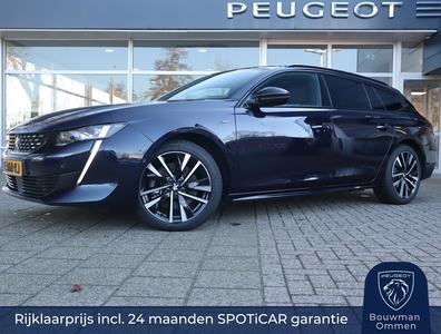 PEUGEOT 508 Sw GT Pack Business HYbrid 225pk e-EAT8, Rijklaarprijs, Alcantara El. verstelbare stoelen FOCAL 7,4 kW lader