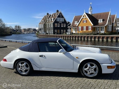 Porsche 964 cabriolet Carrera 4 in concoursstaat !