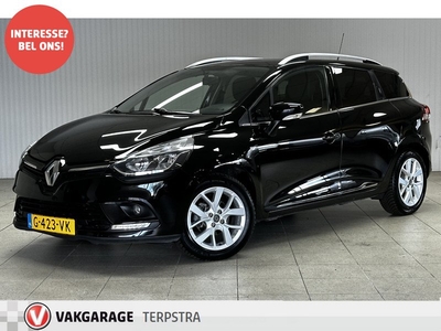 Renault Clio Estate 0.9 TCe Limited/ LED Dagrijverl./ 16''LMV/ Apple+Android/ DAB+/ Keyless Entry+GO/ Airco/ Navi/ Cruise/ Bluetooth/ Multi.LEDER.Stuur/ ELek.Pakket/ Isofix/ PDC Achter.