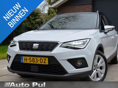 SEAT Arona 1.0 TSI Style Business Intense Navi/Led/Ecc/Pdc/Afnb-Trekhaak/Achteruitrij-camera/Cr-Controle/Lmv/Half-Leer/Privacy-Glass