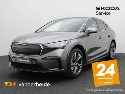 Skoda Enyaq Coupé iV 80 Business Edition 204PK Glazen dak, 360 gr. camera, stuur/stoelverwarming, keyless, side assist, 20'' lichtmetaal