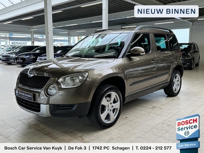 Skoda Yeti 1.4 TSI Ambition CRUISE CONTROL / TREKHAAK / STOELVERWARMING / PARKEERSENSOREN ACHTER / BLUETOOTH / TPMS / AIRCO