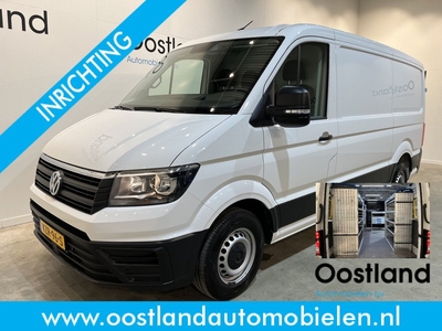 Volkswagen Crafter 2.0 TDI L3H2 180 PK Automaat / Servicebus / Sortimo Inrichting / Euro 6 / 220 V. / Trekhaak 3.000 KG / Airco / Cruise Control / CarPlay / 3-Zits