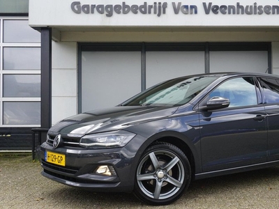 Volkswagen Polo 1.0 TSI 95pk DSG 5Drs Comfortline Business Virtual Cockpit LED H-Leder Clima 17inch LM Navi *NL auto* 1e Eigenaar *Urano Grey*