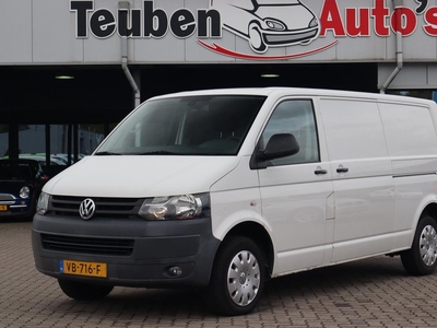 Volkswagen Transporter 2.0 TDI L2H1 DC Budgetline Automaat, Airco, Cruise control, Linker- en rechterzijdeur