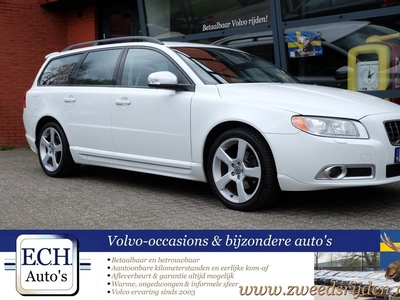 Volvo V70 T4 180 pk R-Design, Leer, Xenon, Stoelverwarming, Trekhaak