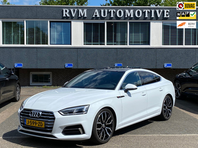 Audi A5 Sportback 40 TFSI Design| S-LINE IN-EXTERIEUR | ELEK. PANO| STOEL/ STUURVERWARMING| ELEK. STOEL| ELEK. ACHTERKLEP|