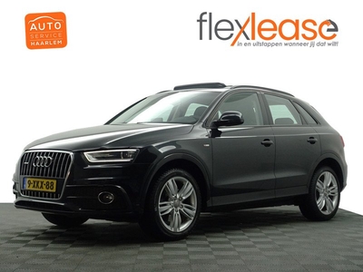 Audi Q3 2.0 TFSI Quattro S Line Aut- Panodak, Park Assist, Xenon Led, Keyless, Stoelverwarming, Sfeerverlichting, Cruise