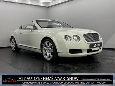 Bentley Continental GTC 6.0 W12 39106 KM, Leder, Pdc, Cruise control, Navi inclusief btw